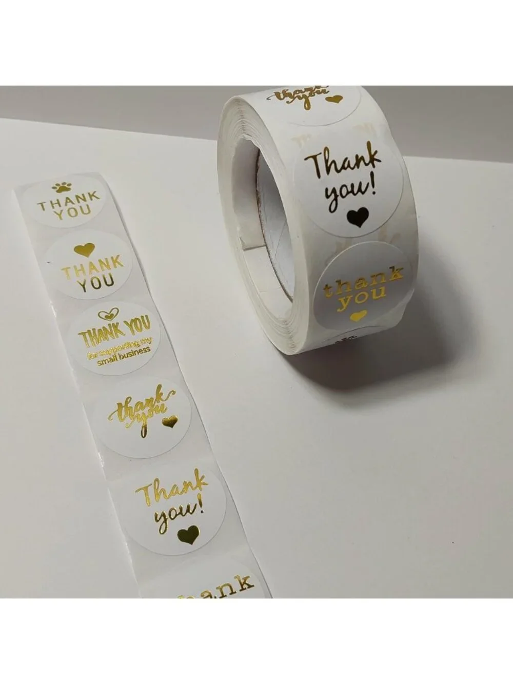 500 Thank You Sticker Roll